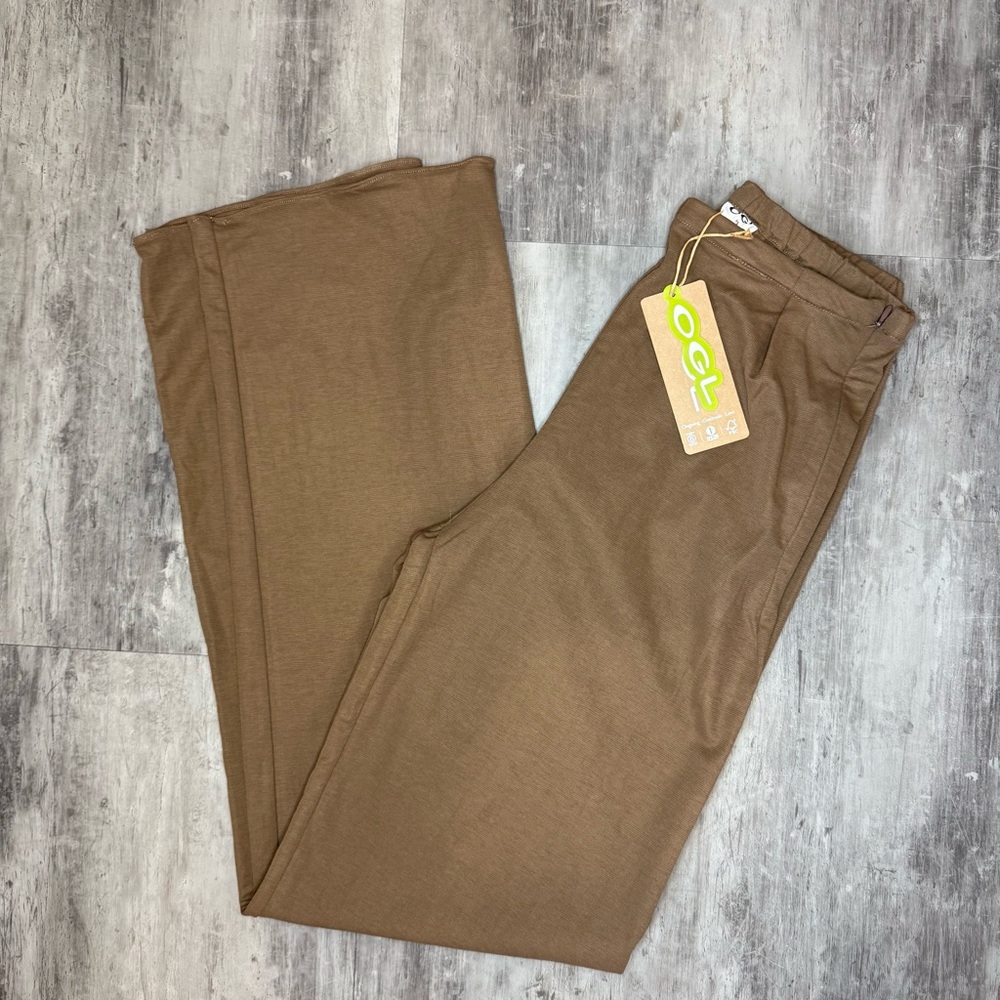 OGL‎ Women’s Mid Rise Straight Leg Pants Size XS - Brown